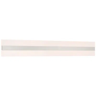 Access Netherton 36" Wide Brushed Steel Led Bath Light