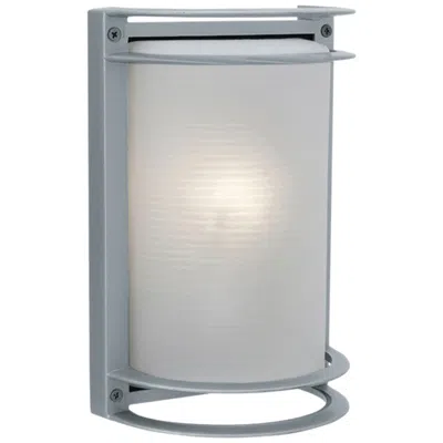 Access Nevis 10.5" High Satin Led Outdoor Wall Sconce In Gray