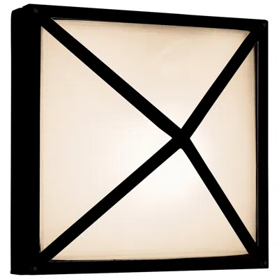 Access Oden 10 1/4" High Black Outdoor Wall Light