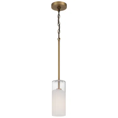 Access Ole' 4" Wide Antique Brushed Brass Pendant
