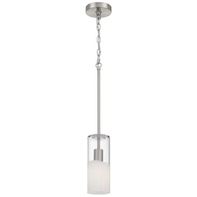 Access Ole' 4" Wide Brushed Steel Pendant