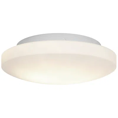 Access Orion 10 3/4" Wide White Ceiling Light With Opal Shade