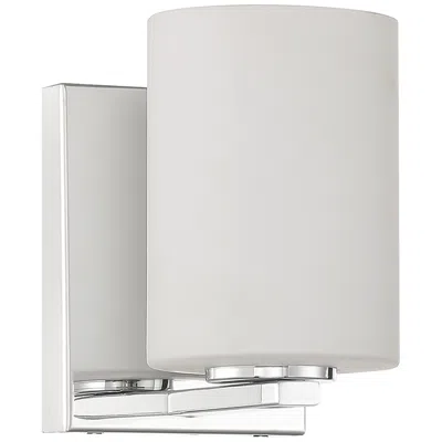 Access Oslo 6 1/4" High Chrome Metal Led Wall Sconce