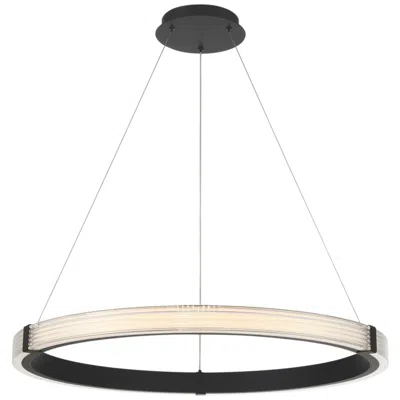 Access Panache 32" Wide Matte Black Led Pendant
