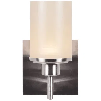 Access Perch 9 1/4" High Brushed Steel Led Wall Sconce