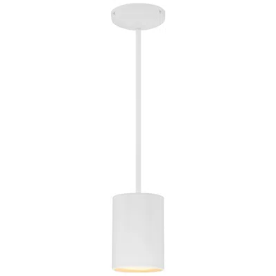 Access Pilson 4 3/4" Wide Matte White Led Mini Pendant