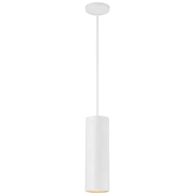 Access Pilson 4 3/4" Wide Matte White Rod Hung Led Mini Pendant