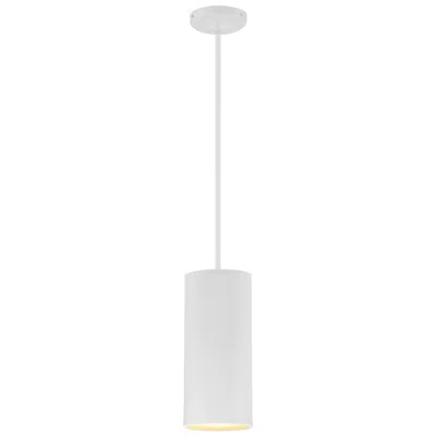 Access Pilson Xl 6"w Matte White Tall Rigid Stem Led Mini Pendant