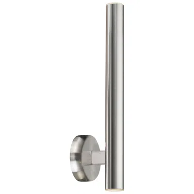 Access Pipeline 13.75" High Brushed Steel  Led Wall Sconce With Acrylic Lens