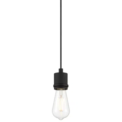 Access Port Nine Bare Martini 2.25" Wide Matte Black  Led Pendant
