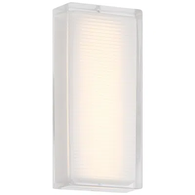 Access Porto 10" High White Led Wall Sconce