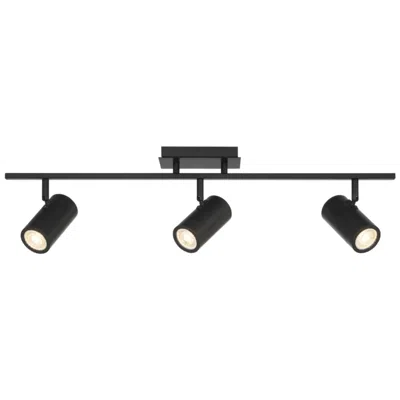 Access Prado 28" Wide 3-light Matte Black Led Track
