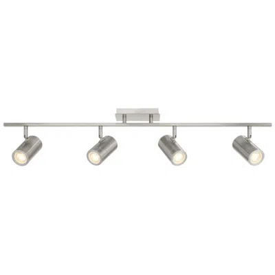 Access Prado 35" Wide 4-light Brushed Steel Led Track