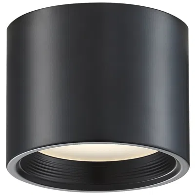 Access Reel 5 1/4" Wide Black Led Ceiling Light
