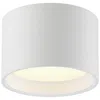 Access Reel 8" Wide White Dimmable Led Drum Ceiling Light