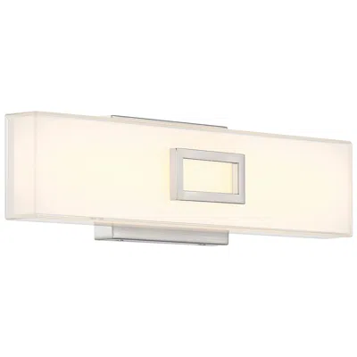 Access Restore 18" Led Vanity - Brushed Steel