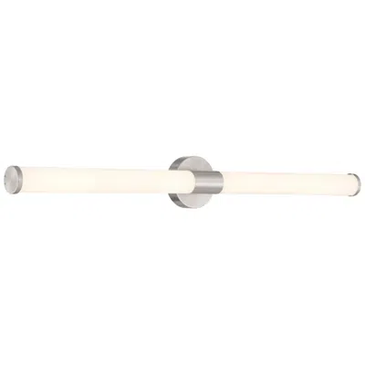Access Retreat 36" Wide Brushed Steel Led Vanity Bath Light