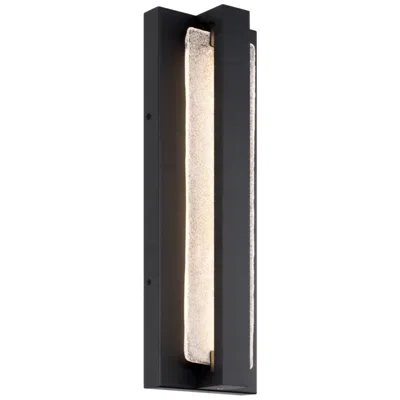 Access Riviera 18" High Black Led Wall Sconce