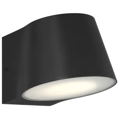Access Ry 5.75" High Black Bi.directional Outdoor Led Wall Mount