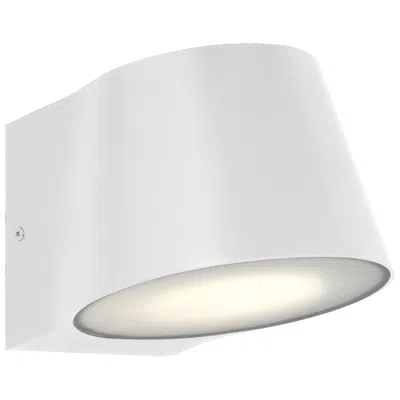 Access Ry 5.75" High White Bi.directional Outdoor Led Wall Mount