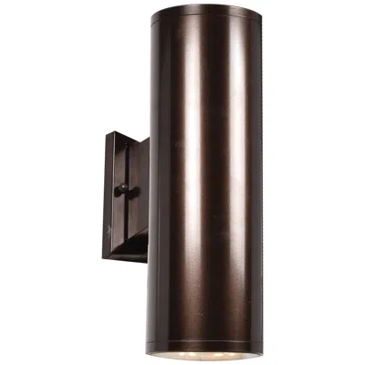 Access Sandpiper 12.25" Bronze Led Wall Sconce In Brown