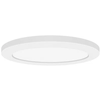 Access Slim 9.5" White Led Flush Mount