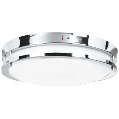 Access Solero 12" Wide Chrome Led Ceiling Light