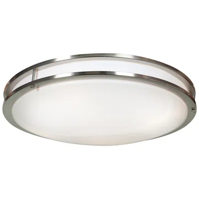 Access Solero - Flush Mount - Led - 24"d - Steel Finish - Acrylic Lens Diffus
