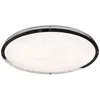 Access Solero Oval 32" Long Chrome Led Ceiling Light