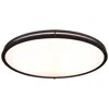 Access Solero - Oval Led Flush Mount - Bronze Finish - Acrylic Lens Diffuser