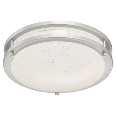 Access Sparc - Led 12" Flush Mount - Chrome Finish - Starry Acrylic