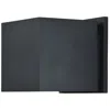 Access Square - 2-light 5" Outdoor Wall Light  - Black