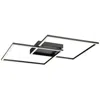 Access Squared 30 1/2" Wide Black Led Ceiling Light