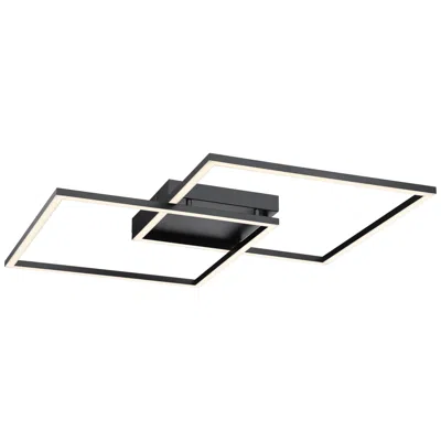 Access Squared 30 1/2" Wide Black Led Ceiling Light