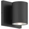 Access Sunset 5" High Black Led Wall Sconce