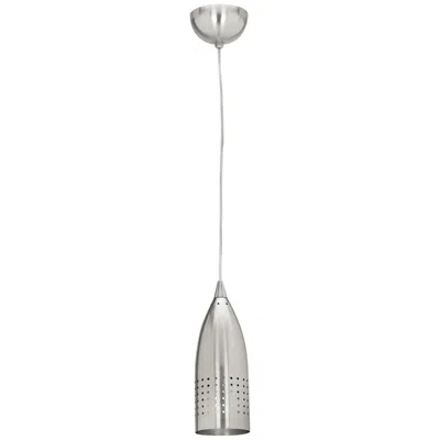 Access Tomahawk 4 1/2" Wide Brushed Steel Finish Mini Pendant