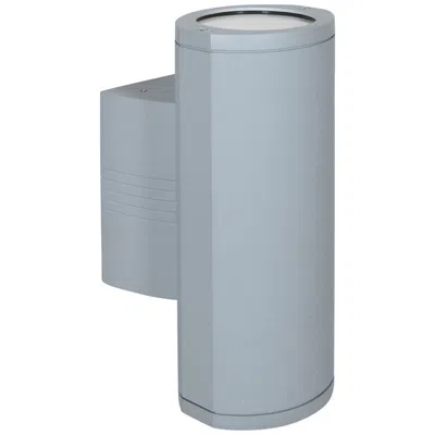 Access Trident 14" High Satin Metal Led Outdoor Wall Light