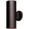 Access Uptown 12" High Bronze 2-light Wall Sconce