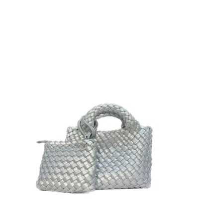 Accessory Concierge Maggie Mini Tote In Silver