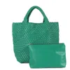 Accessory Concierge Molly Everyday Tote Bag In Emerald In Gold