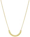 Accessory Concierge Women's Golden Smile Necklace In Gold-tone