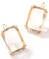 Accessory Concierge Women's Ice Block Earrings In Clear