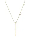 Accessory Concierge Women's Love Y-chain Necklace In Gold-tone