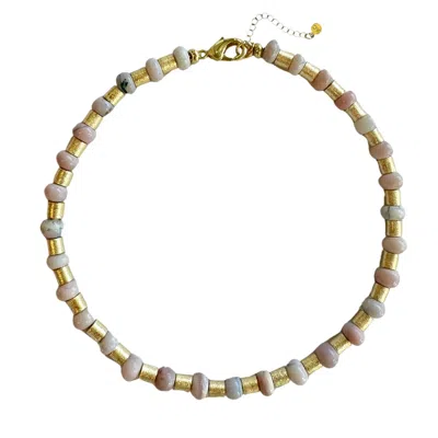 Accessory Concierge Women's Manhattan Necklace In Opal In Gold