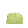 Accessory Concierge Women's Smooth Cloud Clutch In Chartreuse In Multi