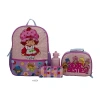 Accessory Innovations Licensed Strawberry Shortcake 5-piece Backpack Set In Multi