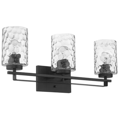 Acclaim Lighting Livvy 3-light Matte Black Vanity