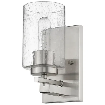 Acclaim Lighting Orella 1-light Satin Nickel Sconce