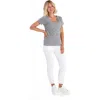 Accouchée Baby Carrier Maternity/nursing Top In Gray