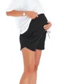 Accouchée Foldover Waistband Maternity Shorts